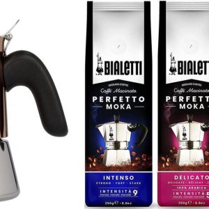 Bialetti Venus Copper Percolator 2 kops + Bialetti koffiepakket 3 x 250gr