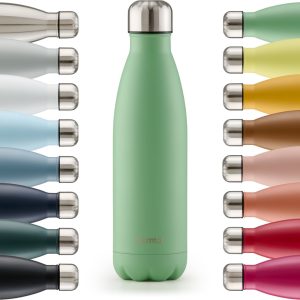 Blumtal Thermosfles - Met dubbele wand - Thermosbeker Koffie, Thee en Koele dranken - Travel Mug - 750ml - Summer Green - Groen