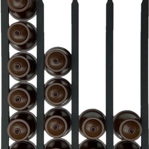Dolce Gusto capsulehouders - Dolce Gusto padhouder - 24 Capsules - Zwart - Dolce Gusto capsulehouder - Dolce Gusto capsulehouder zwart - Capsulehouder Dolce Gusto - Cuphouder voor Dolce Gusto cups - Kerst cadeau