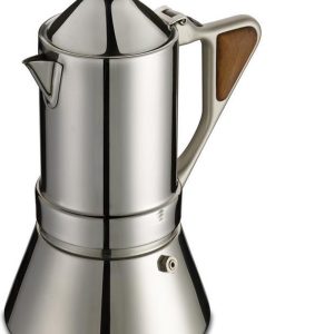 G.A.T. Italia Regina RVS 4 kops - Percolator - 200ml - Inductie - Made in Italy