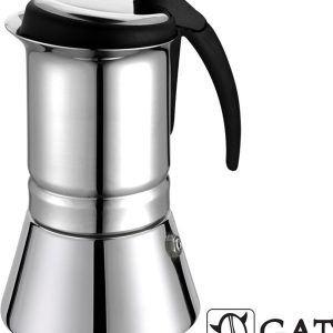 G.A.T. Italia Thema RVS Percolator - Inductie - 6 kops - 300ml - Made in Italy