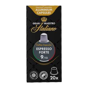 Gran Maestro Italiano Espresso Forte - 20 koffiecups