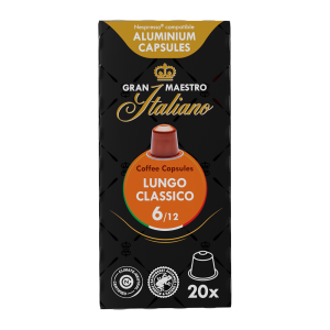 Gran Maestro Italiano Lungo Classico - 20 koffiecups