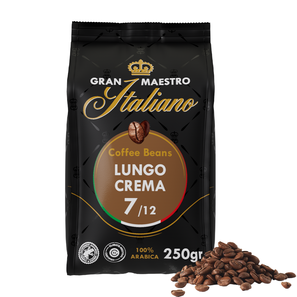 Gran Maestro Italiano Lungo Crema - Koffiebonen 250 GR