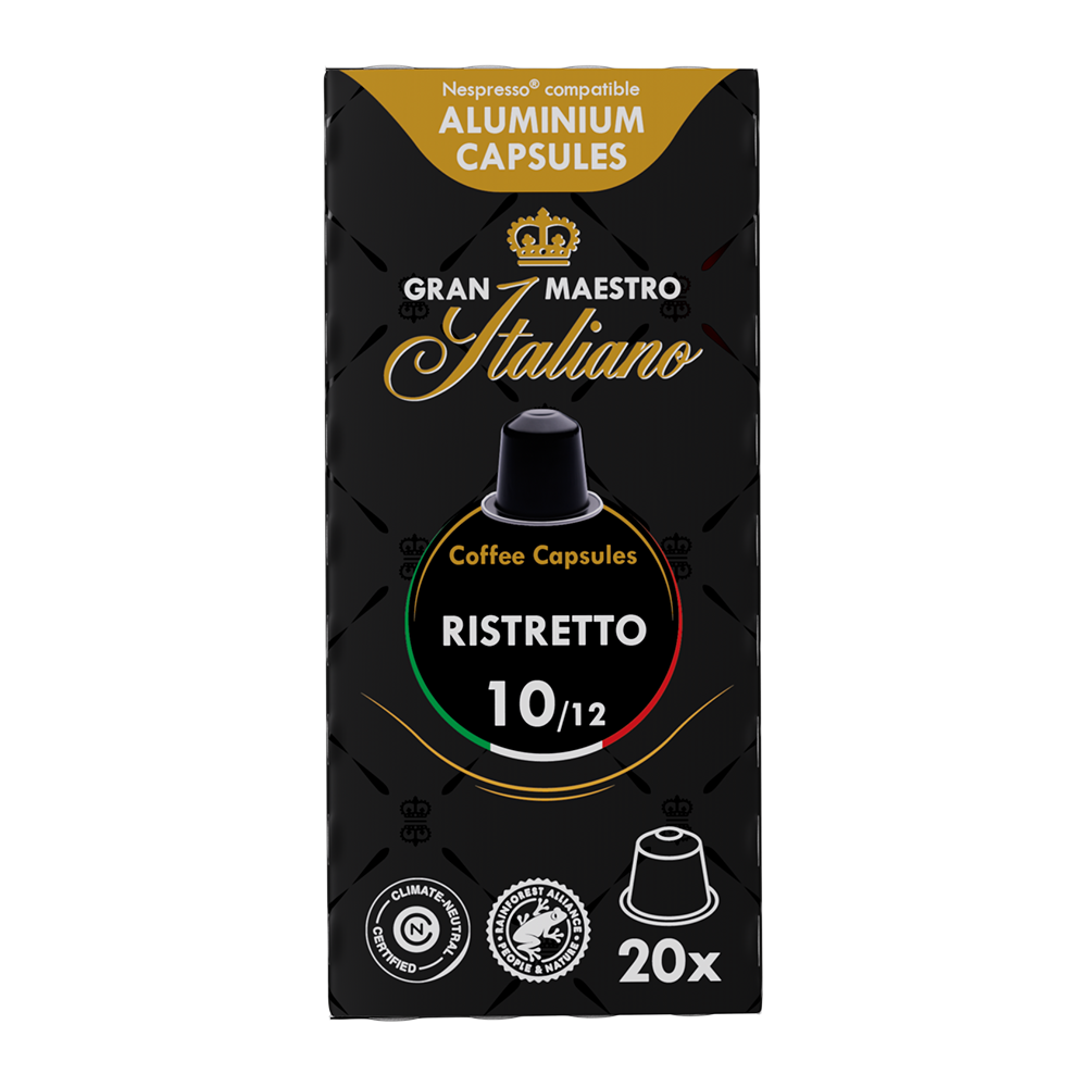 Gran Maestro Italiano Ristretto - 20 koffiecups