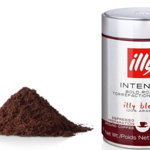 Illy Espresso Intenso bold roast gemalen bonen 250 gr