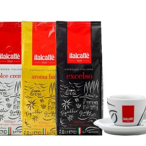 Italcaffé koffiebonen 3kg + 1 cappuccino tas GRATIS