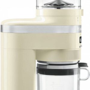 Kitchenaid Artisan Koffiemolen - Koffiebonen machine met 70 nauwkeurige maalinstellingen van cafetière tot espresso - Crème kleur