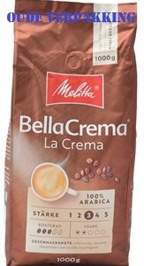Melitta Bellacrema la crema bonen 1 kg
