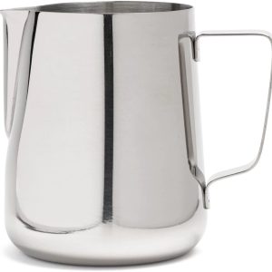 Melkkannetje Opschuim - Essentials - Zilver, 550ml - RVS - Melkopschuimkan - Melkkan - Espressomachine - Barista Essentials