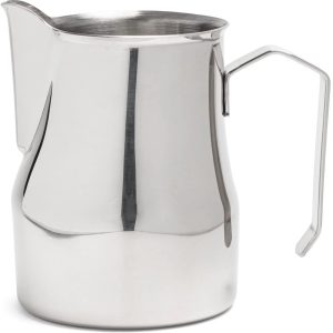 Melkkannetje Opschuim - Italiaans - Zilver, 750ml - RVS - Melkopschuimkan - Melkkan - Espressomachine - Barista Essentials