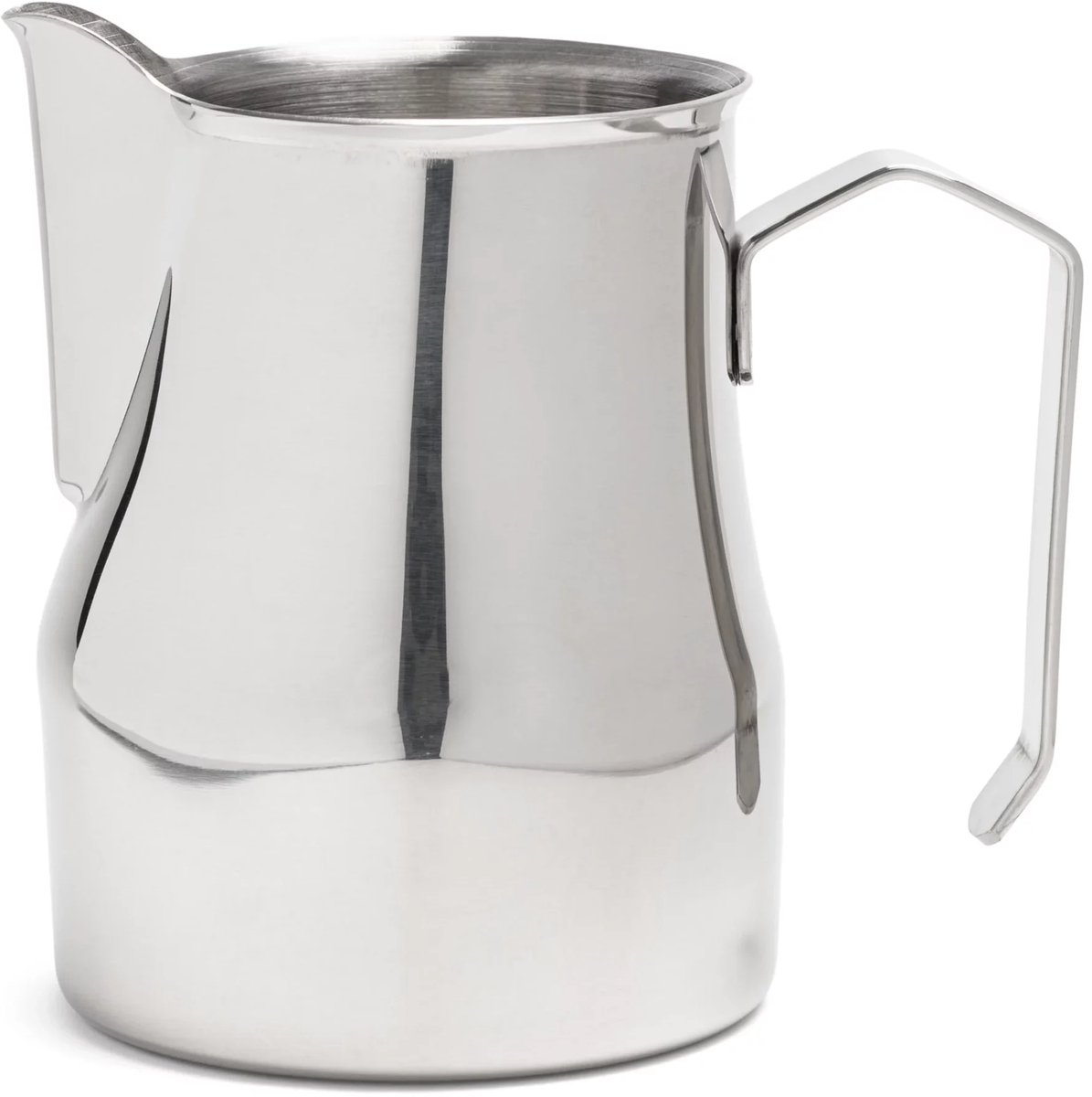 Melkkannetje Opschuim - Italiaans - Zilver, 750ml - RVS - Melkopschuimkan - Melkkan - Espressomachine - Barista Essentials