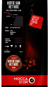 Mocca d'Or Koffie van het huis - 100% Arabica 1 kg