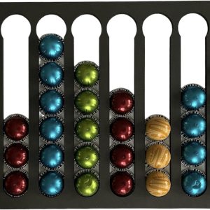 Nespresso Vertuo capsulehouder XXL - Cuphouder voor Nespresso Vertuo cups - 48 Capsules - Zwart