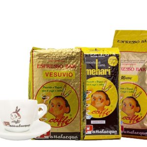 Passalacqua koffiebonen 3kg + 1 cappuccino tas GRATIS