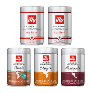 Proefpakket - illy 100% Arabica Blends - 1,25 KG Koffiebonen