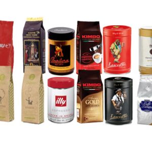 Proefpakket koffiebonen 12 soorten (3 kg)