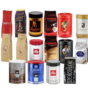 Proefpakket koffiebonen 16 soorten ( 4 kg )