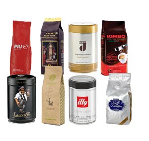 Proefpakket koffiebonen 8 soorten (2 kg)