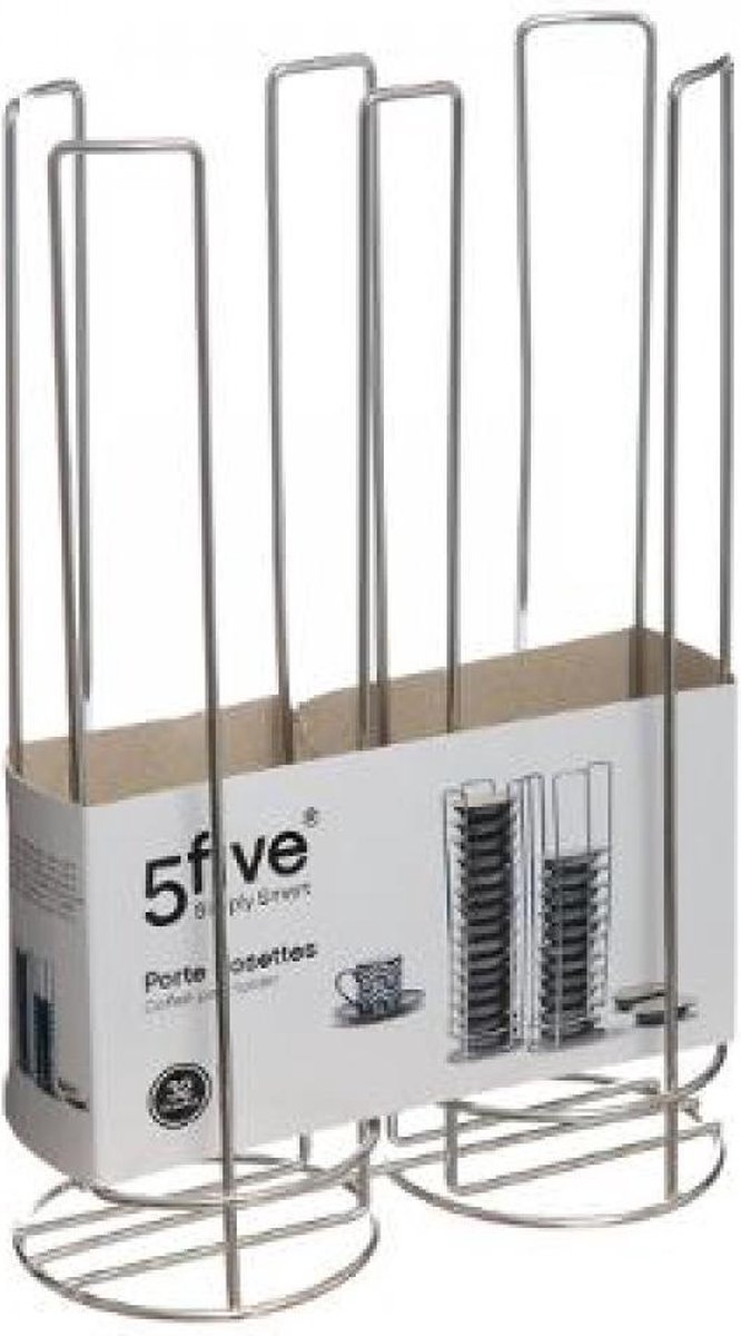 RVS Capsulehouder - Koffie T-Disc Capsule Standaard - Cuphouder Dispenser - Cups Houder - Voor 32 Tassimo Capsules