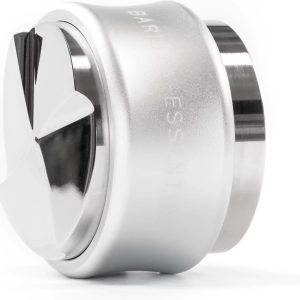Tamper & verdeler combinatie - 51mm, Zilver - Koffie Tamper - Koffieverdeler - Espresso Tamper - Koffie Distributeur - Koffie Stamper - Espresso Verdeler - Delonghi Koffiemachine - Espressomachine - Barista Essentials