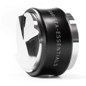 Tamper & verdeler combinatie - 53.3mm, Zwart - Koffie Tamper - Koffieverdeler - Espresso Tamper - Koffie Distributeur - Koffie Stamper - Espresso Verdeler - Sage Barista - Solis Espressomachine - Espressomachine - Barista Essentials