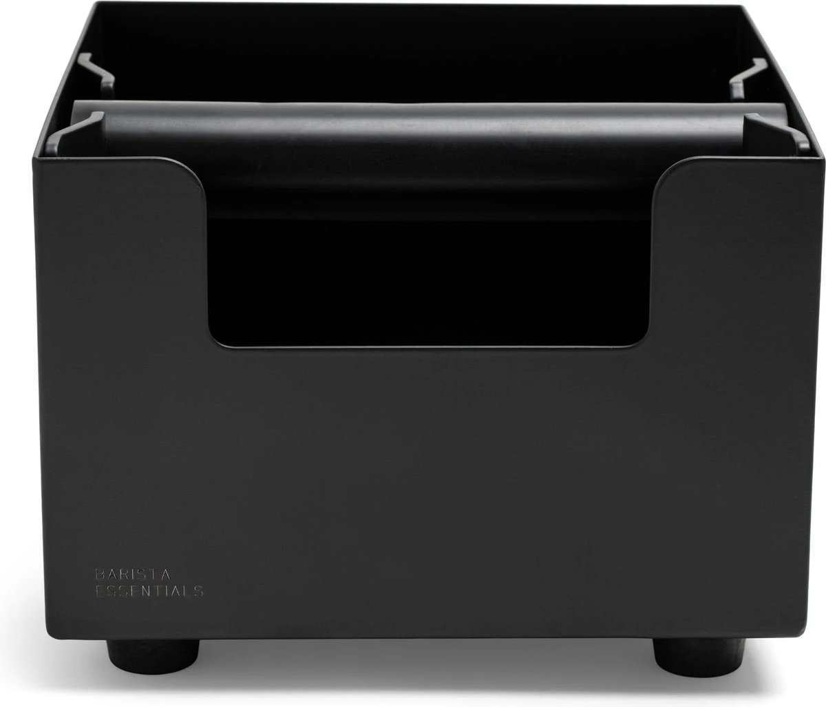 Uitklopbak vierkant - RVS - Knockbox - Afklopbak Koffie - Afklopbak - Espressomachine - Barista Essentials
