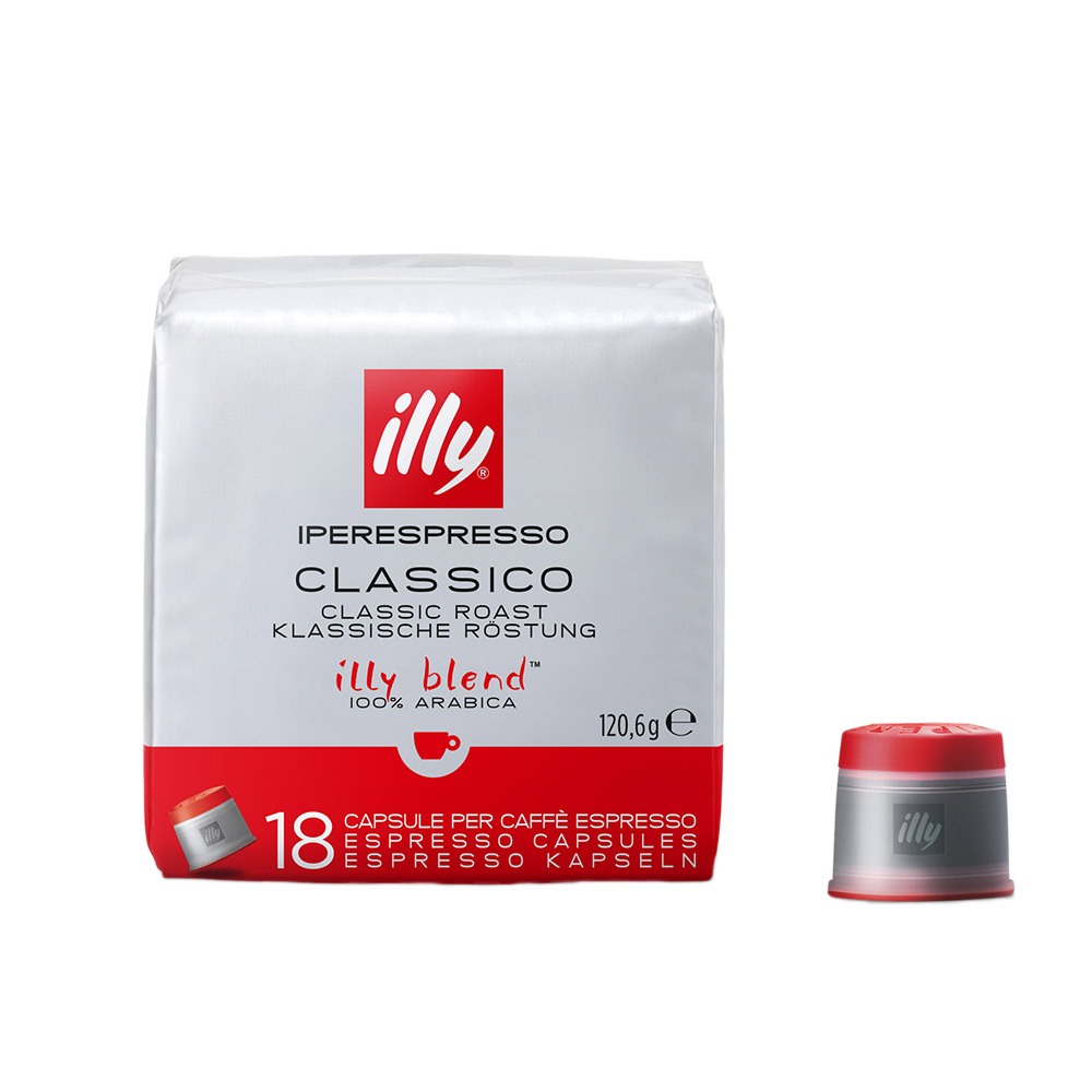 illy Classico (Normale Branding) - 18 Iperespresso-capsules