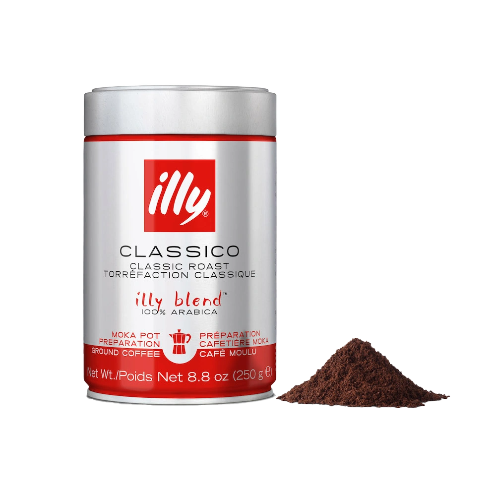 illy - Gemalen Koffie - Classico (moka maling)