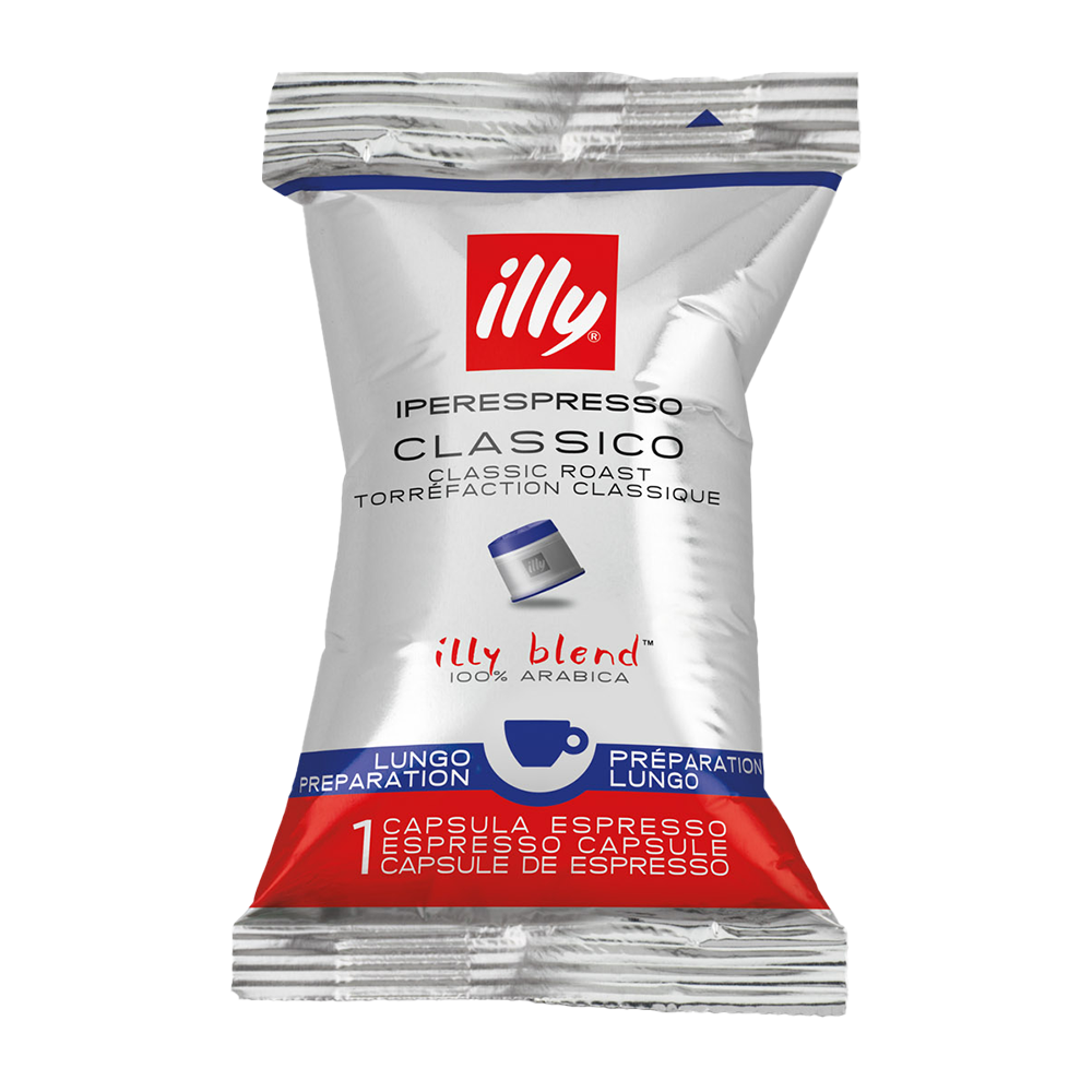 illy Iperespresso - 100 Cups Classico Lungo - Home Flowpack