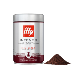 illy - gemalen koffie - Donkere Branding