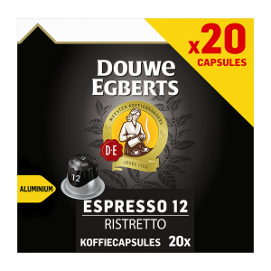 Douwe Egberts Espresso Ristretto - 20 koffiecups