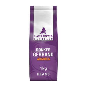 Laurentis Espresso Donker Gebrand - Koffiebonen 1KG