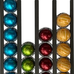 Nespresso Vertuo capsulehouder - Cuphouder voor Nespresso Vertuo cups - 24 Capsules - Zwart - Vertuo capsulehouder - Vertuo cuphouder - Capsulehouder Vertuo - Capsulehouder Vertuo cups