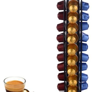 Capsulehouder - Capsulehouders geschikt voor Nespresso cups - 40 cups - koffiecups houder - Cuphouder - Zwart