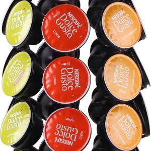 LaCardia Capsulehouder - Capsulehouders geschikt voor Dolce Gusto - 35 Cups - Draaibaar - koffiecups houder - Zwart