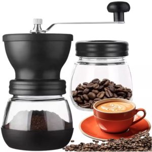Ruhhy Handmatige Koffiemolen - Voor Koffie, Specerijen en Noten - Stil en Duurzaam