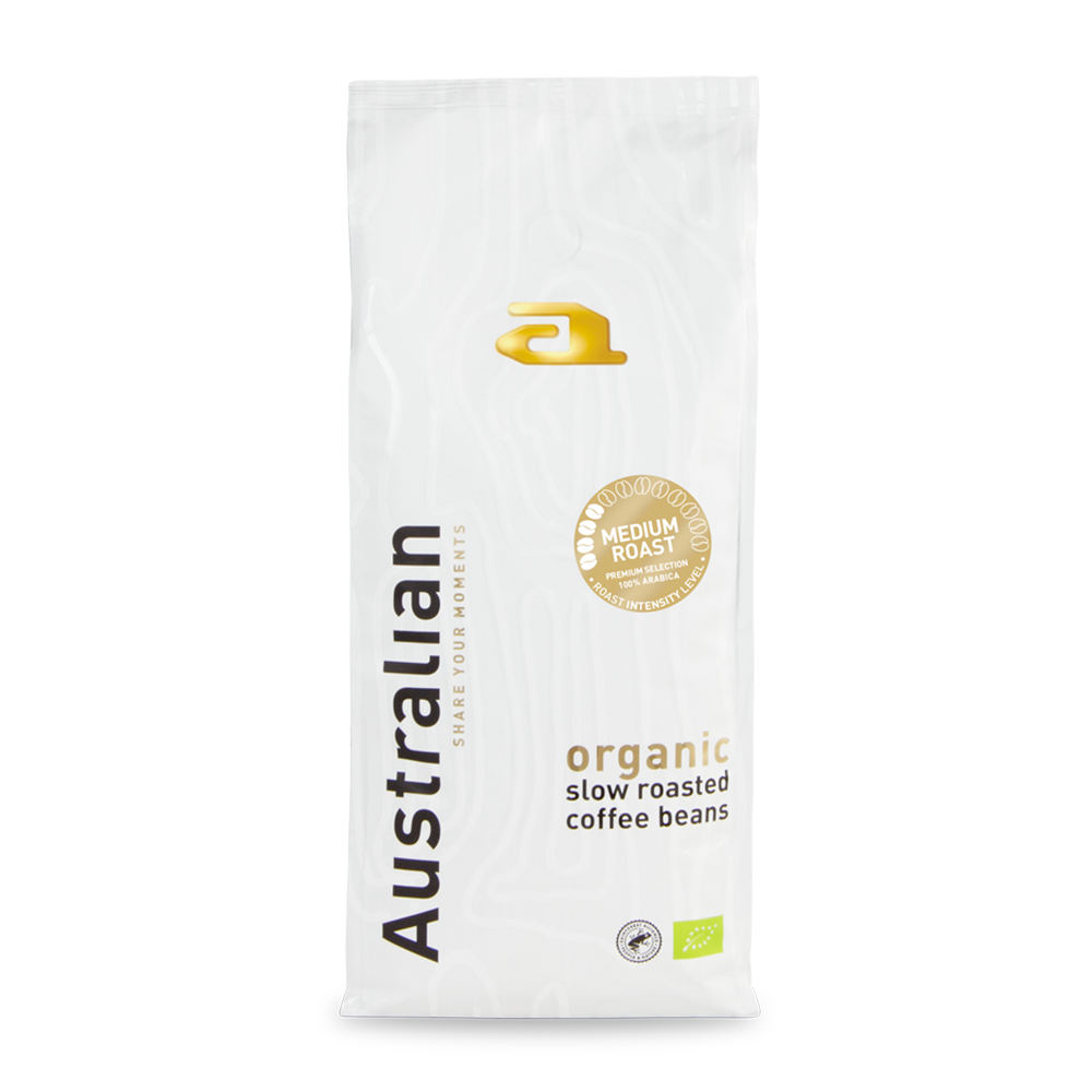 Australian Organic Medium Roast - Bio koffiebonen 1 KG