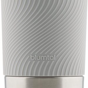 Blumtal Thermosbeker Classic - Lekvrij, BPA-Vrij en Vaatwasserbestendig - Hoge Kwaliteit Thermosfles met Quick-Press Sluiting - Travel Mug 500 ml - Ultimate Grey - Grijs
