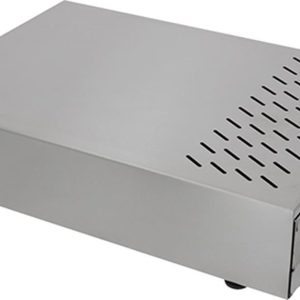 BaristaPro Uitkloplade - RVS - 370x265x85mm
