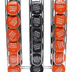 Dolce Gusto Capsule houder - Koffiecuphouder - Capsule standaard - Capsule organizer - Koffiecup standaard - Koffiecuprek - Capsulerekje - Zwart