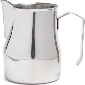 Melkkannetje Opschuim - Italiaans - Zilver, 500ml - RVS - Melkopschuimkan - Melkkan - Espressomachine - Barista Essentials