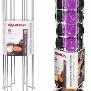 Quttin Capsulehouder - Houder voor 24 koffiecapsules - Voor Nespresso Cups