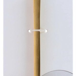 Alpina bestek - 8x Gebaksvorkjes en 12x Theelepeltjes - goud - RVS - 15 cm