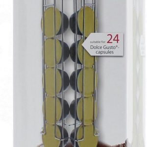 Scanpart capsulehouder - RVS - Geschikt voor 24 Dolce Gusto capsules - Cuphouder - Koffiecups houder