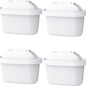 4x Eccellente Max+ Waterfilters voor Brita Maxtra filterkannen - 4 maanden gefilterd water - Vermindert kalkvorming - 100482