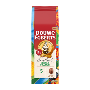 Douwe Egberts Excellent Brazilië & Colombia - Koffiebonen 450gr