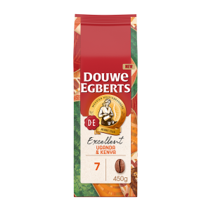 Douwe Egberts Excellent Uganda & Kenia - Koffiebonen 450GR