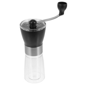 Handbediende koffiemolen, handbediende espressomachine, pepermolen