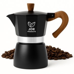 JOR Products® Percolator - Koffiezetapparaat - Koffiemachine - Koffiebonen - Koffie - Camping - Reizen - Travel - Espresso - Inductie